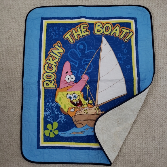 Bedding Spongebob Baby Quilt Poshmark